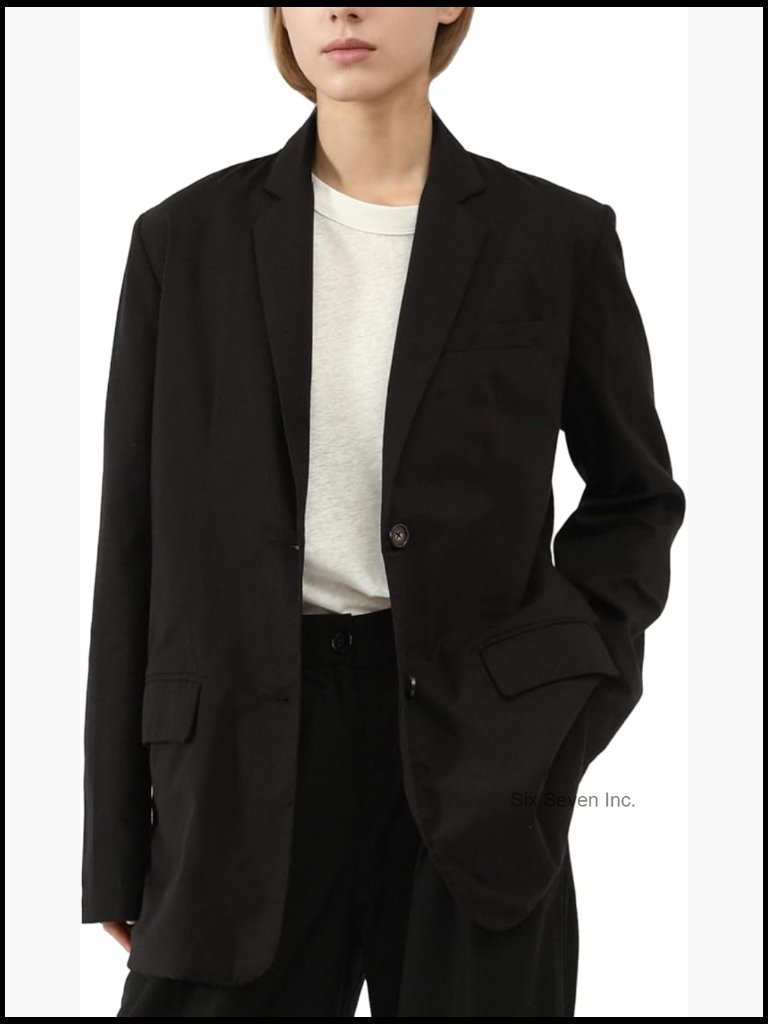 Oversized Blazer Soft Lightweight Cotton Modal Blend Business Casual